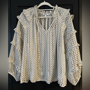 Express boho blouse, size L